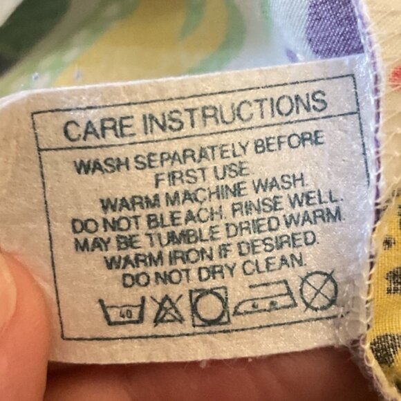 Vintage Sheridan Percale Queen Flat Sheet Fish Print By Jenny Kee (j. Kee) Austr - Picture 6 of 6